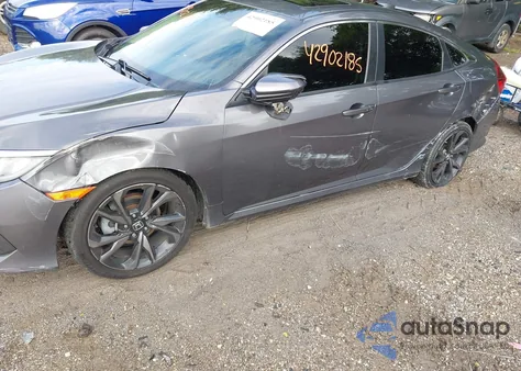 2018 Honda Civic Ex from USA, damaged, VIN 19XFC2F79JE032228